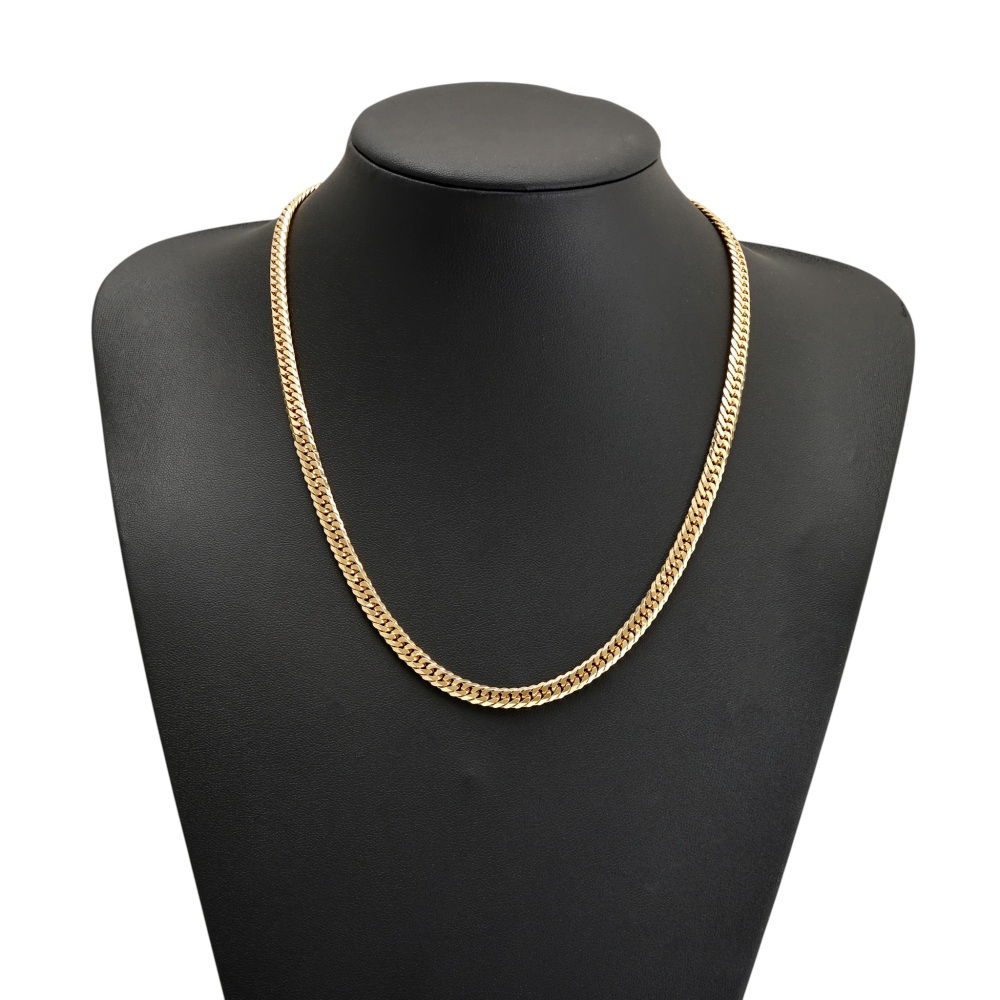 K18イエローゴールド 喜平 ネックレス ダブル6面 約50cm 約50.15g