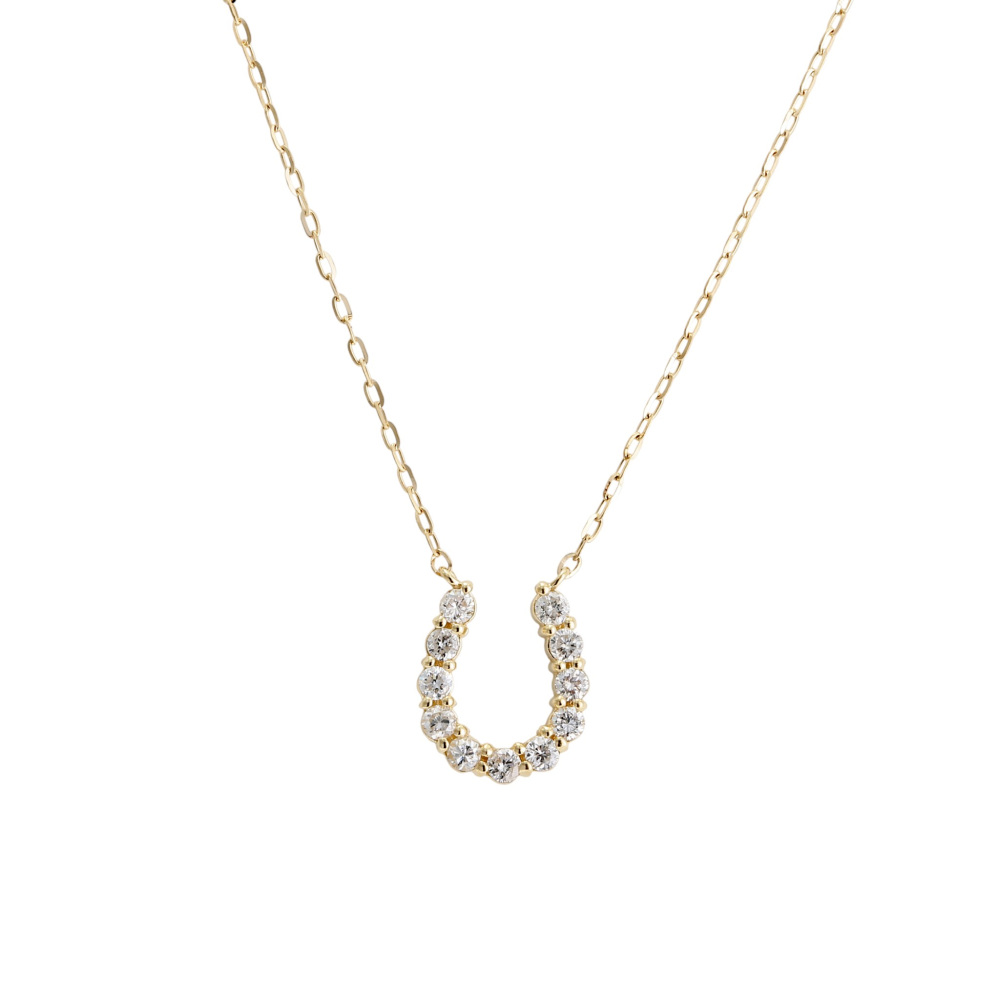 K18イエローゴールド ダイヤモンド ネックレス J427761 | ユキザキ