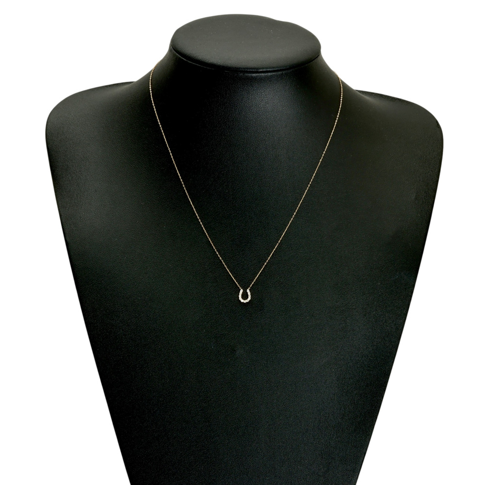 K18イエローゴールド ダイヤモンド ネックレス J427761 | ユキザキ