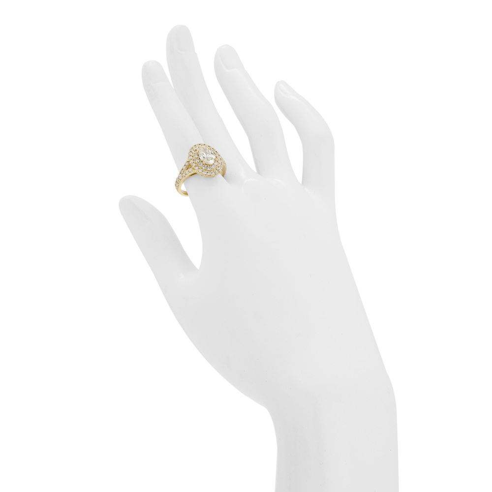 金製、k18 K18 yellow gold diamond ring J428046 | Yukizaki Select Jewelry