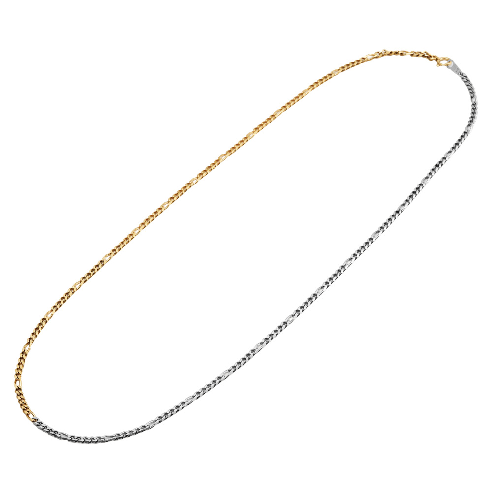 K18イエローゴールド プラチナ850 チェーン ネックレス J428197 | ユキ