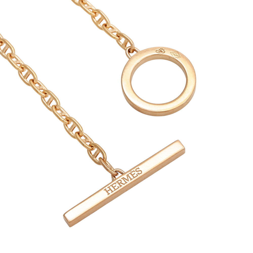 美品　HERMES エルメスブレスレット コントゥール　シェーヌダンク 中古] エルメス シェーヌダンクル コントゥール SH H122404B00SH