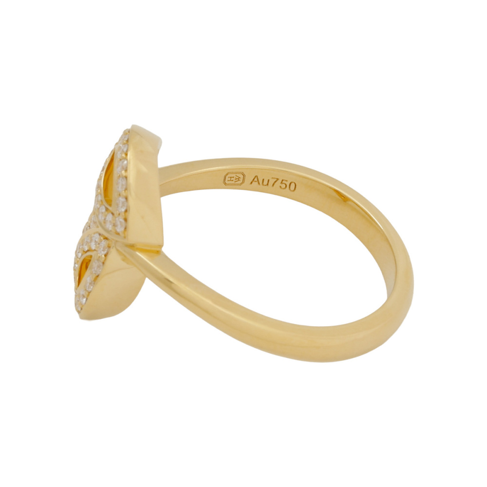 中古] ハリー・ウィンストン リリークラスター ミニ FRDYSM1MLC リング