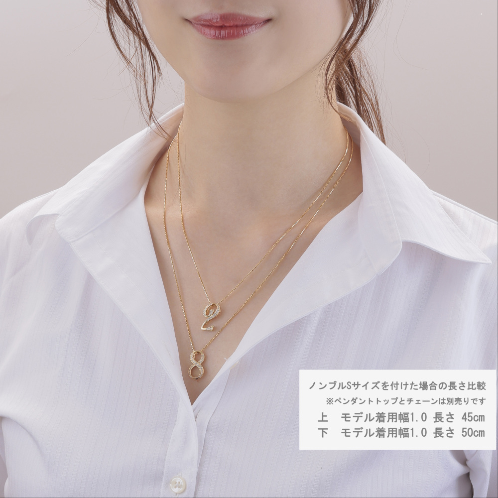 K18イエローゴールド チェーン ネックレス 約50cm シックス1.2 NC