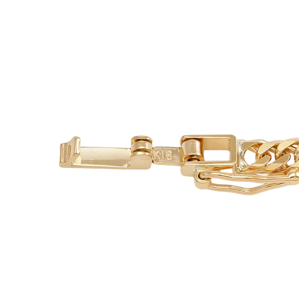 K18イエローゴールド 喜平 ネックレス ダブル6面 約50cm 約16.86g