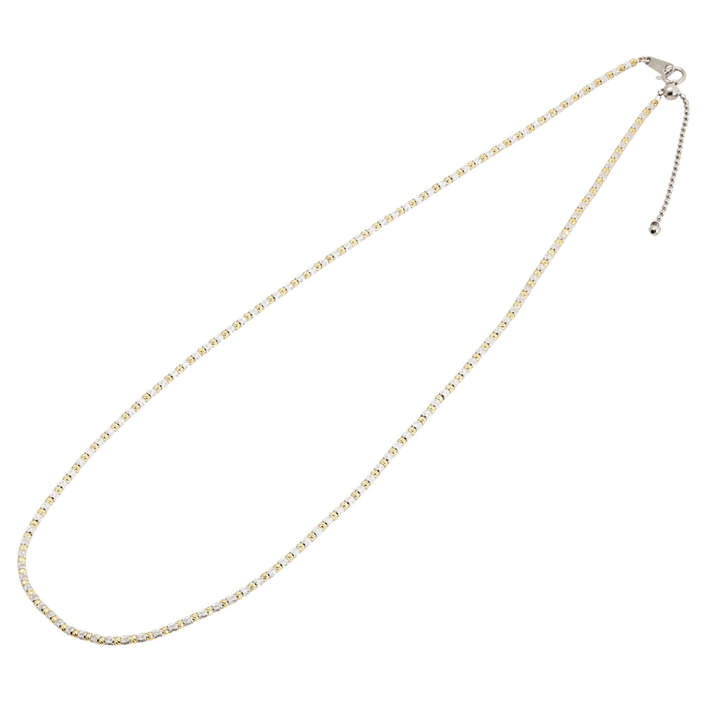 K18イエローゴールド プラチナ850 チェーン ネックレス J429163 | ユキ