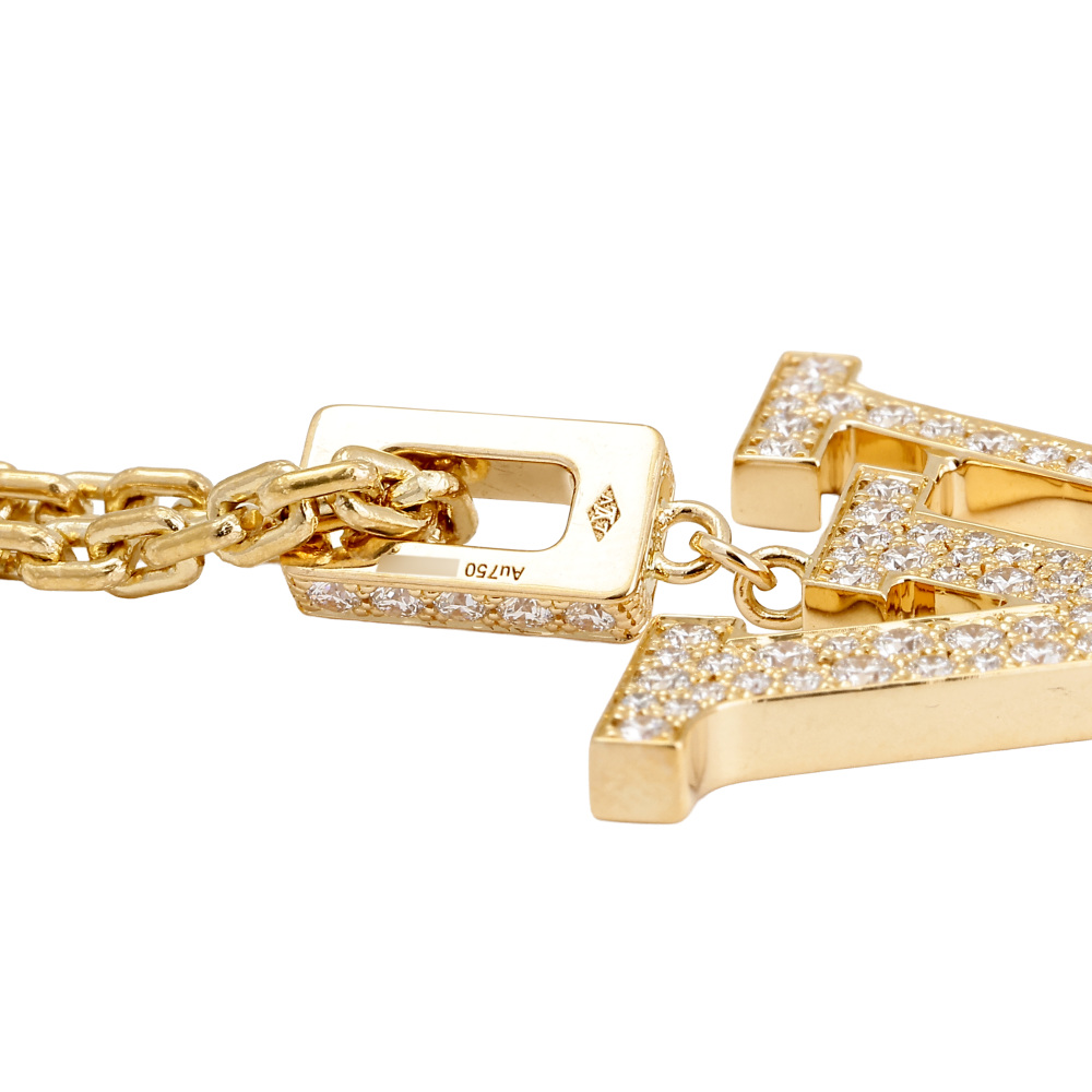 中古] ルイ・ヴィトン ペンダントLV XL Q93848 ネックレス J429295