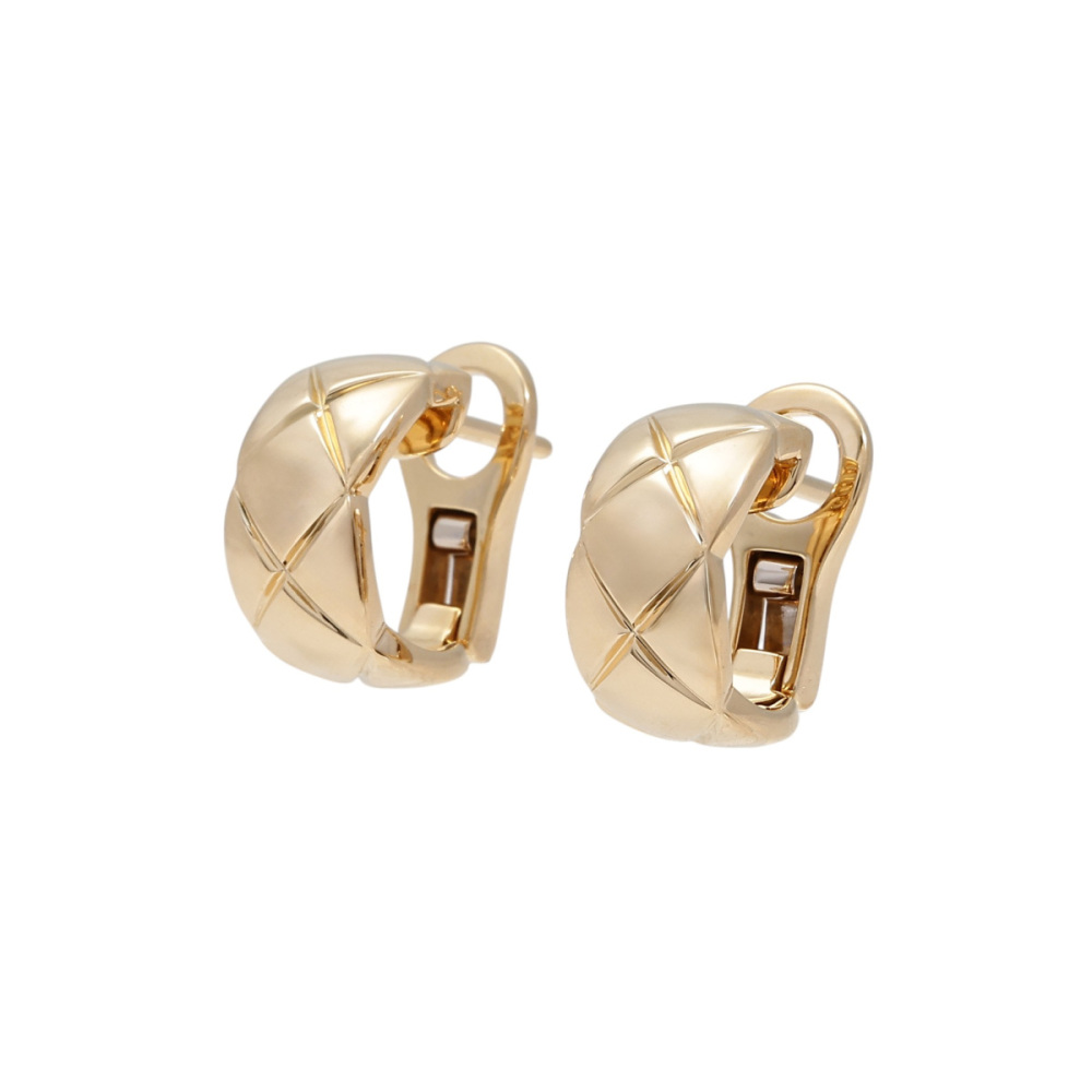 USED] CHANEL Coco Crush J11134 Earrings J429317 | Yukizaki Jewelry
