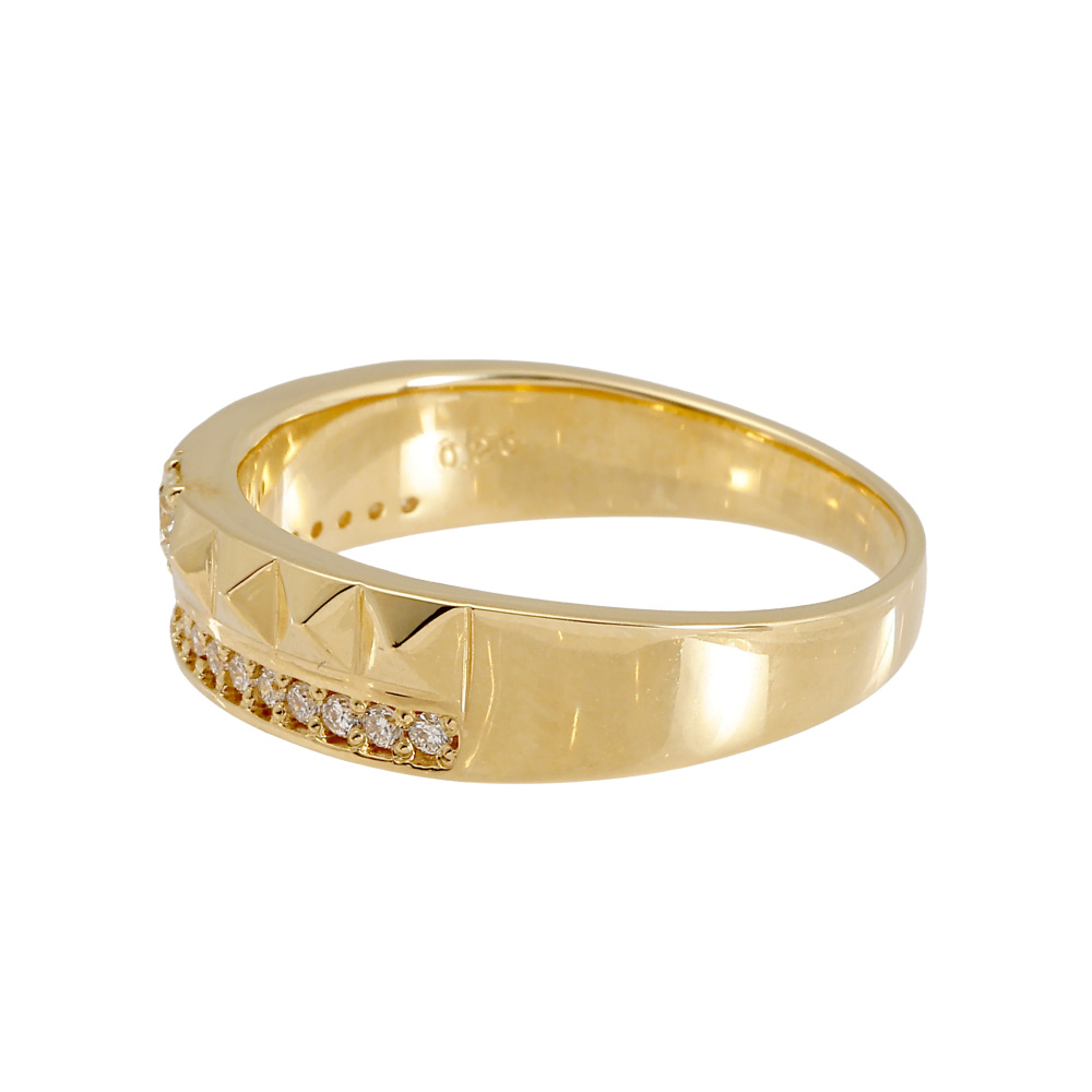 K18 yellow gold diamond ring J429492 | Yukizaki Select Jewelry