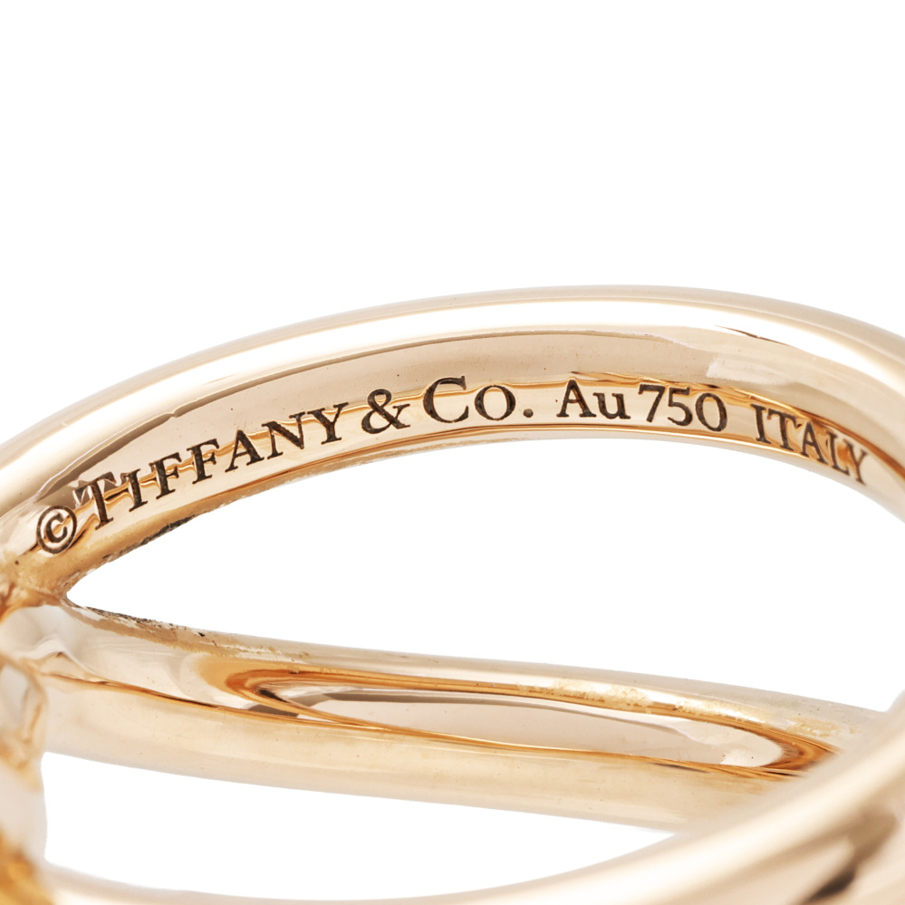 中古] ティファニー ノット リボン J429841 リング J429841
