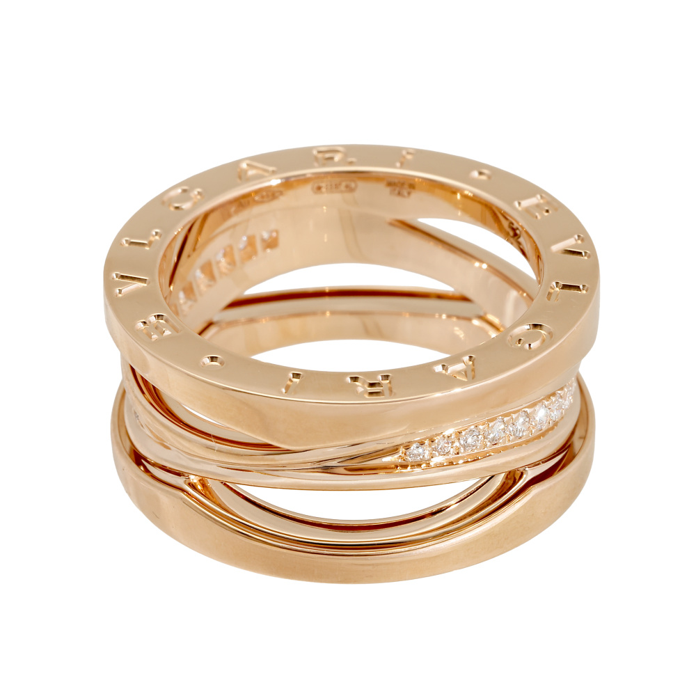 中古] ブルガリ ビーゼロワン(レジェンド) 355149 リング J430831