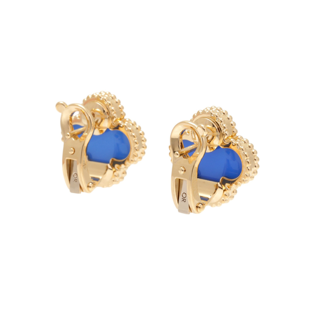 STAR JEWELRY ボールフープピアス & ヴィンテージアルハンブラ 中古] ヴァンクリーフ&アーペル ヴィンテージアルハンブラ VCARP9SZ00