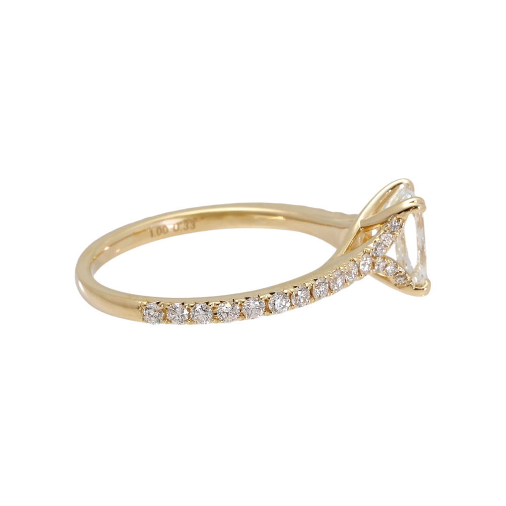 K18イエローゴールド ダイヤモンド リング J432258 | ユキザキセレクト