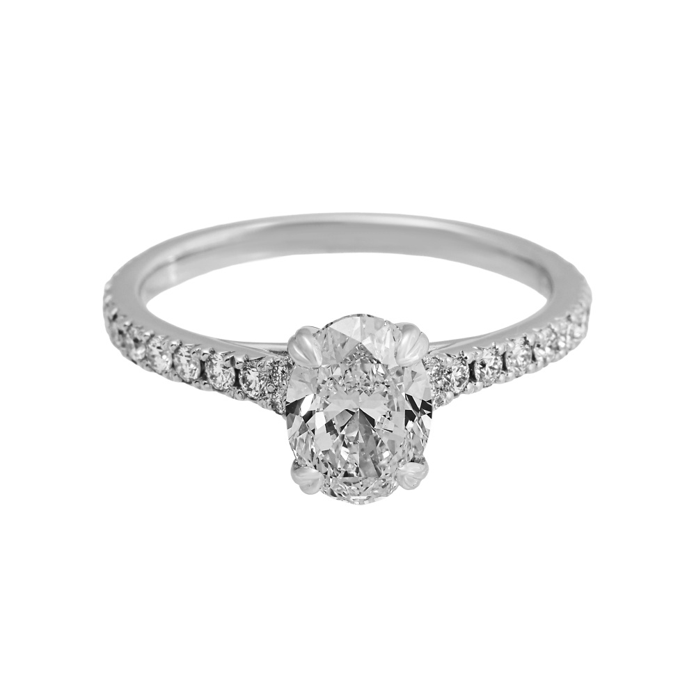 Platinum 950 Diamond Ring J432369 | Yukizaki Select Jewelry