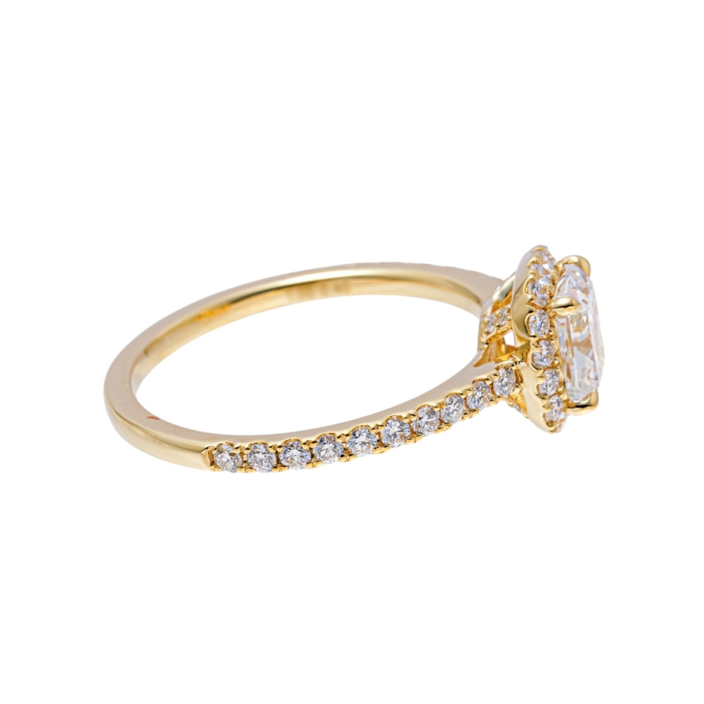 p*e様 K18ダイヤリング K18 yellow gold diamond ring J432578 | Yukizaki Select Jewelry