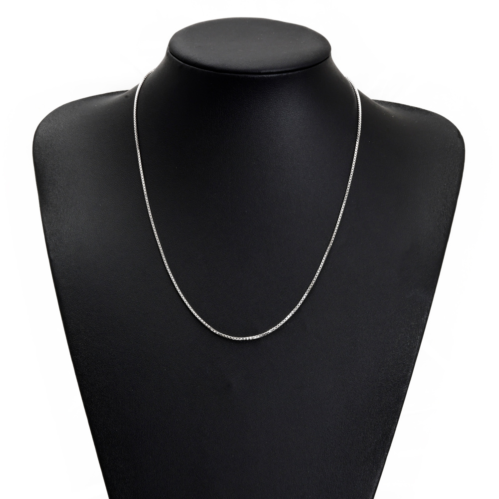 K18ホワイトゴールド チェーン ネックレス J435788 | ユキザキセレクト