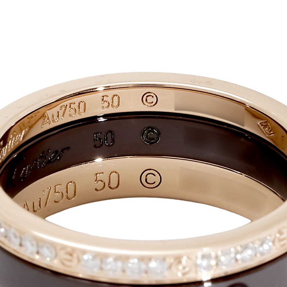 S*】様 Cartier　リング 中古] カルティエ ラブ スリーフープ B4097900 リング J436236