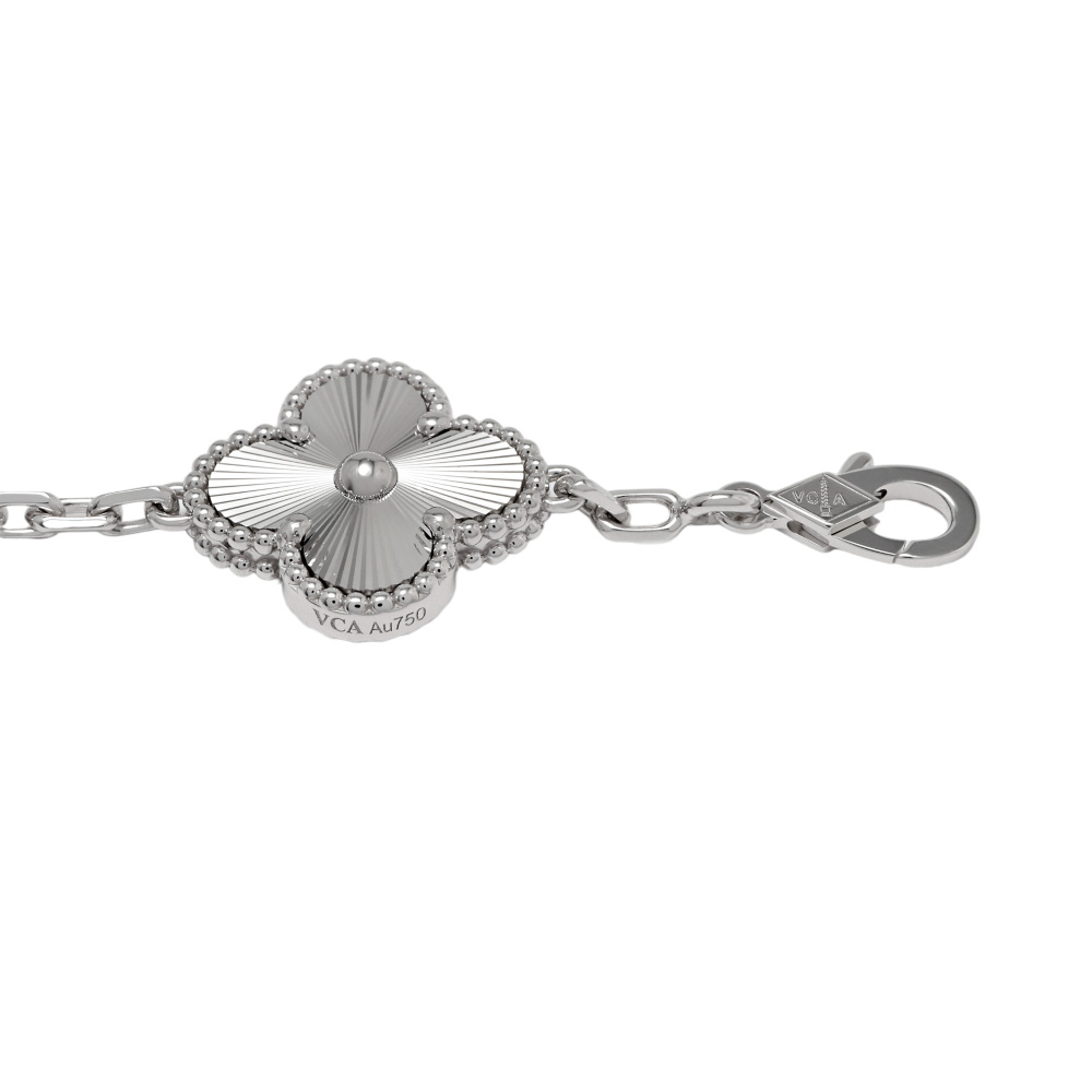 Van Cleef & Arpels ヴァンクリーフ&アーペルブレスレット 未使用] ヴァンクリーフ&アーペル ヴィンテージアルハンブラ 5モチーフ
