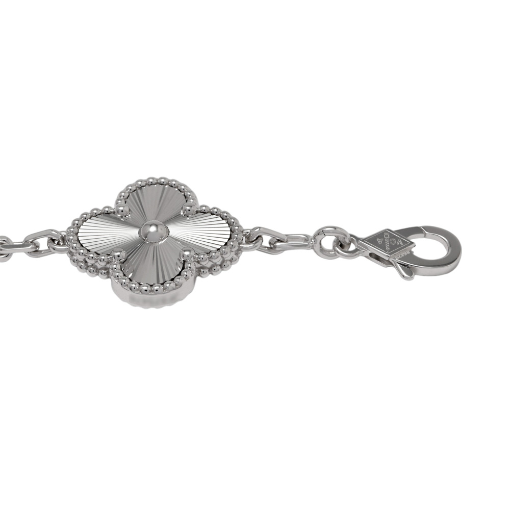 Van Cleef & Arpels ヴァンクリーフ&アーペルブレスレット 未使用] ヴァンクリーフ&アーペル ヴィンテージアルハンブラ 5モチーフ