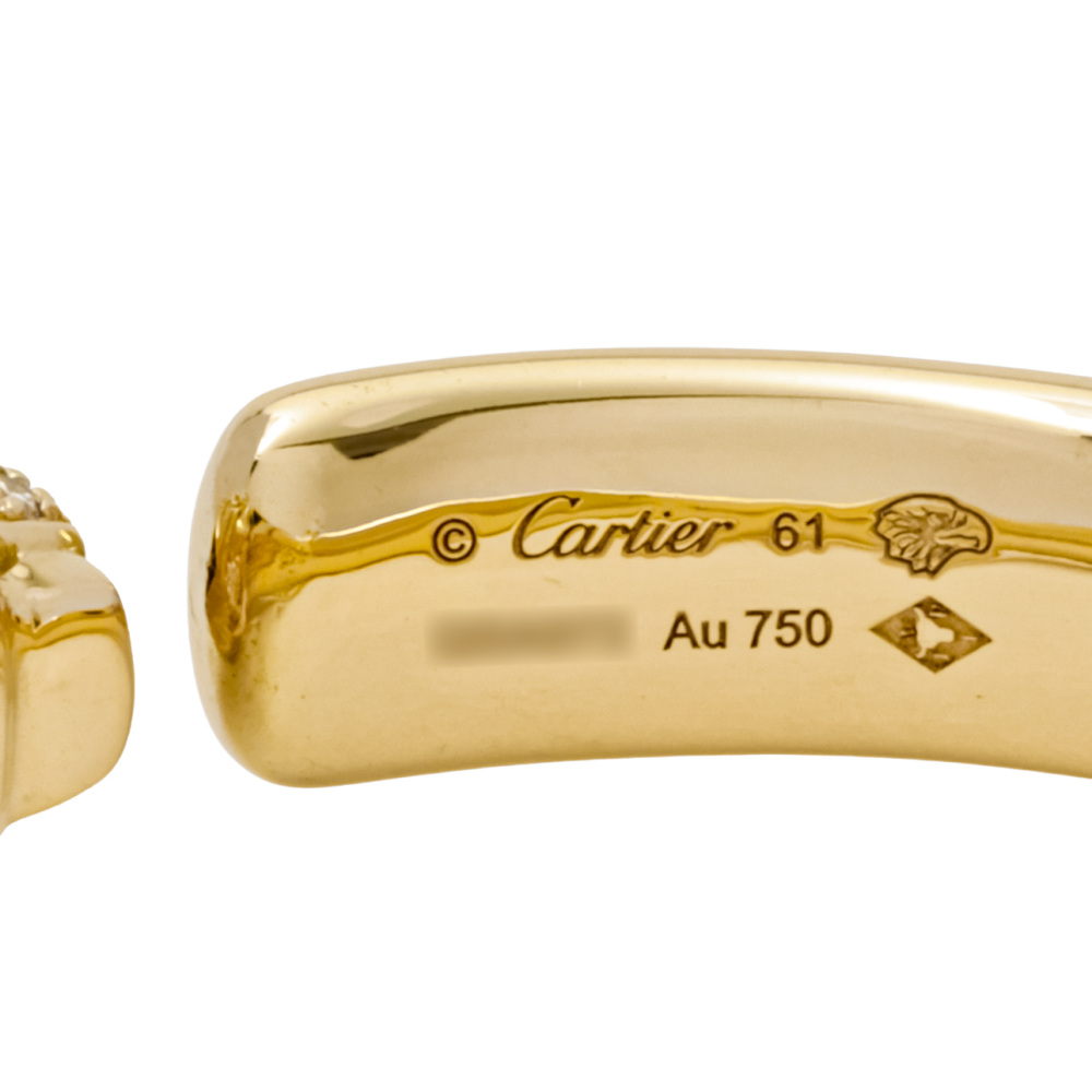 中古] カルティエ パンテール スモールモデル N4765800 リング J441086