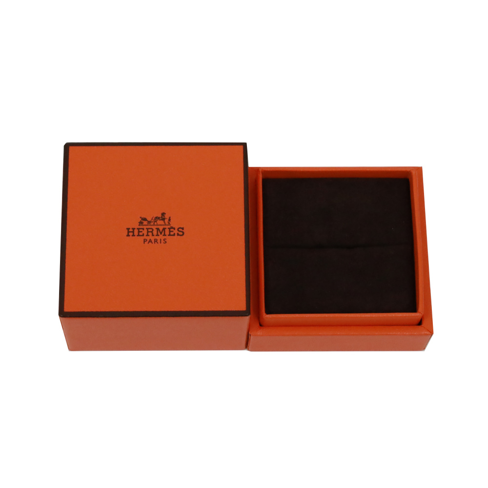 HERMES シェーヌダンクル 箱のみ 中古] エルメス シェーヌダンクル アンシェネ ダブルリング H122608B