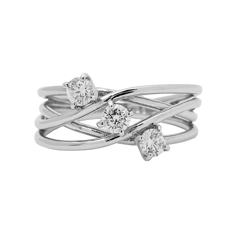 【TAKAS】Cartier ダイヤモンドプラチナリング 2点セット プラチナ950 ダイヤモンド リング J446125 | ユキザキセレクトジュエリー