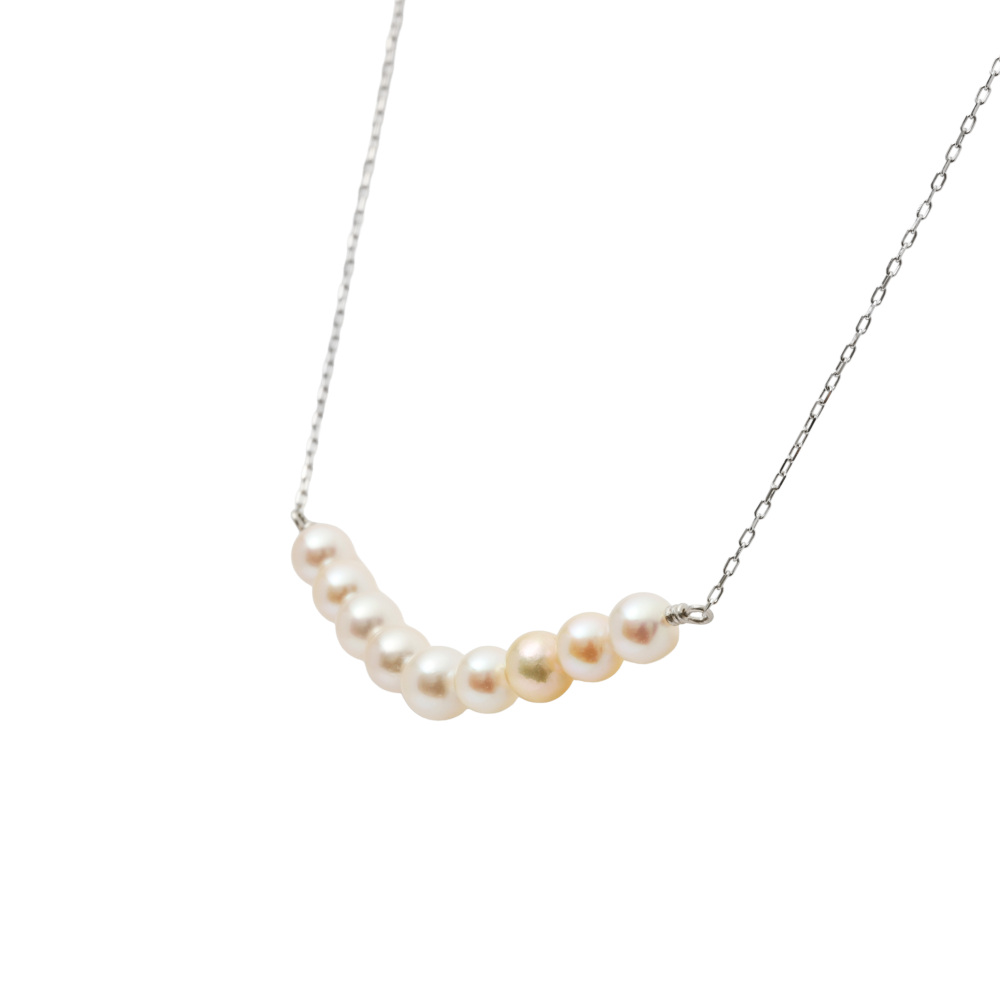 プラチナ850 アコヤパール パール ネックレス【Web限定】 J446654