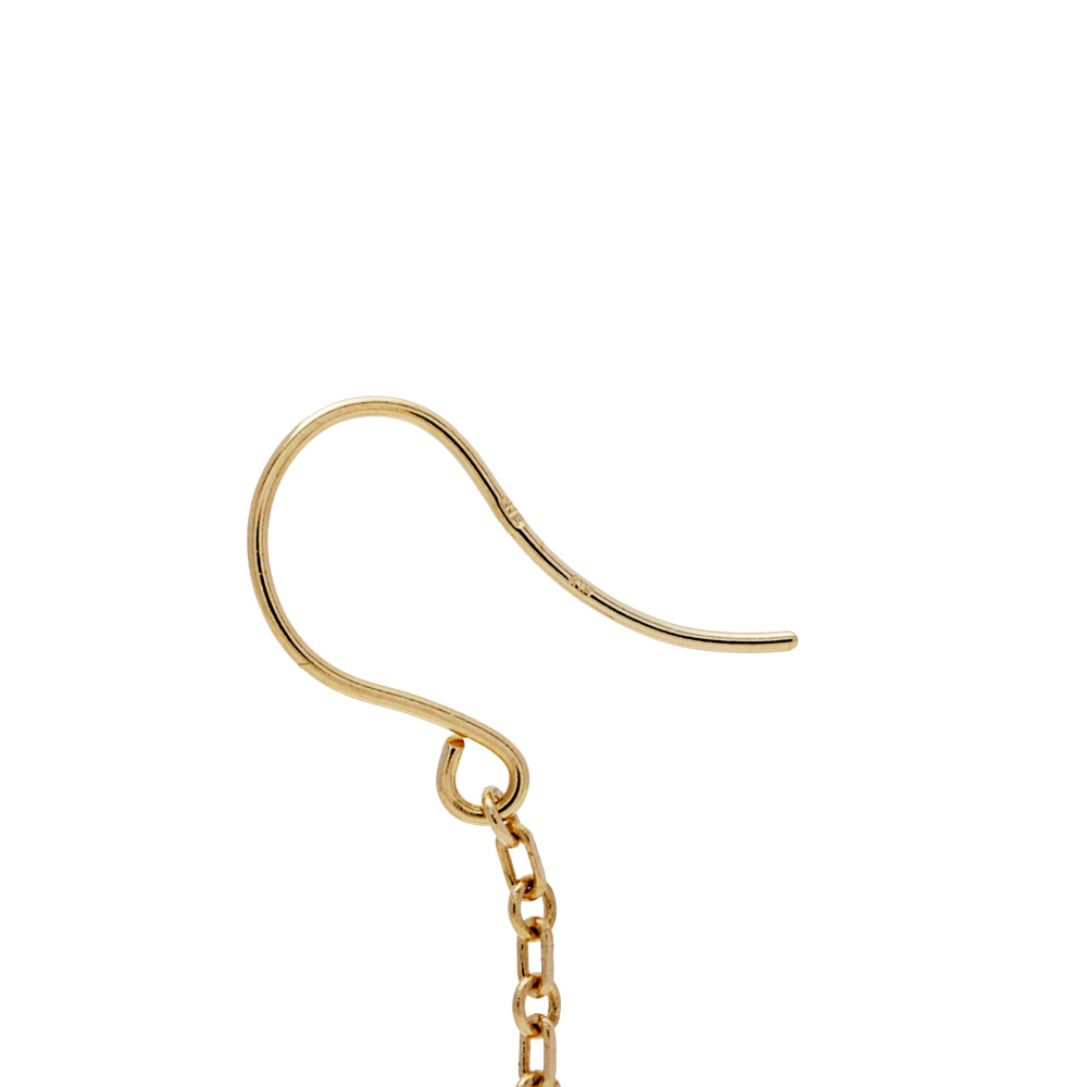 K18イエローゴールド アクアマリン ピアス【Web限定】 J446883 | ユキ