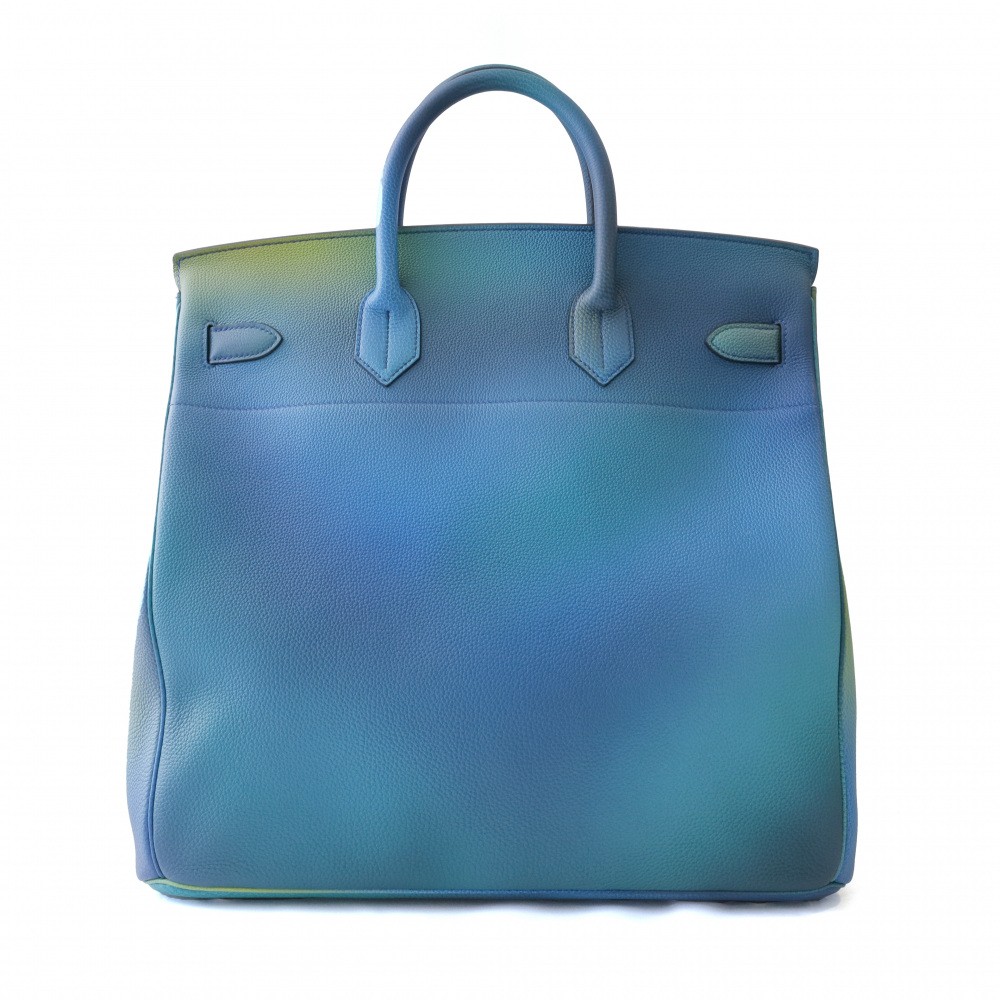 未使用] エルメス オータクロア 40 コスモス トゴ ブルーニュイ