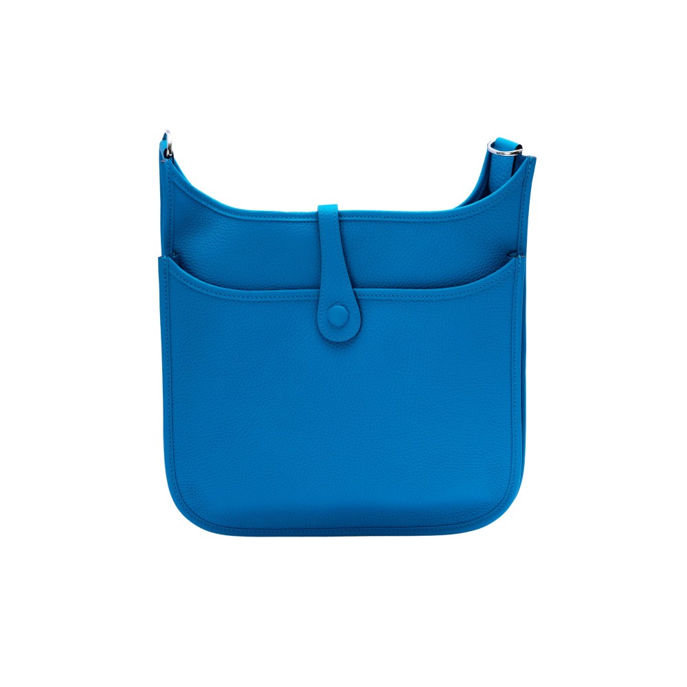 よよよ　エルメス 未使用] エルメス PM トリヨンクレマンス ブルーフリーダ