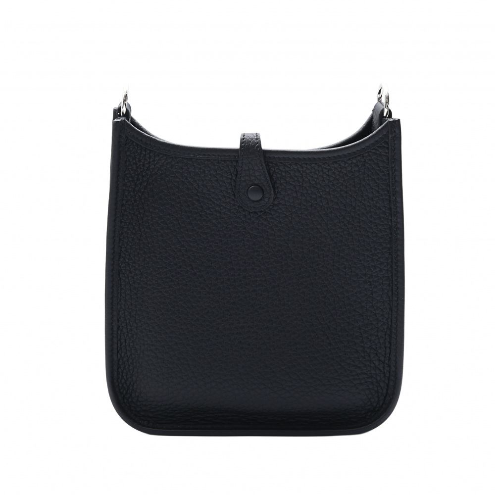 未使用] エルメス TPM トリヨンクレマンス ブラック シルバー金具 U