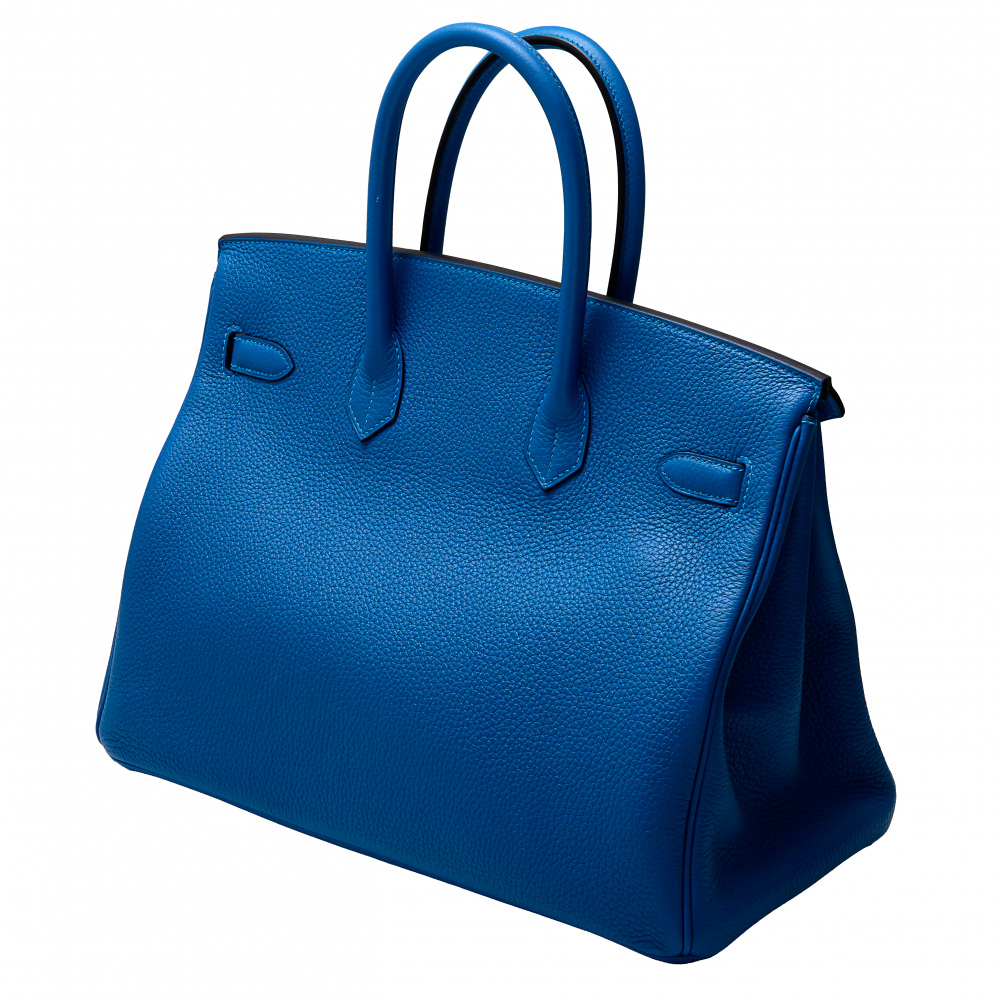 中古] エルメス バーキン 35 トゴ ミコノス シルバー金具 Y刻印