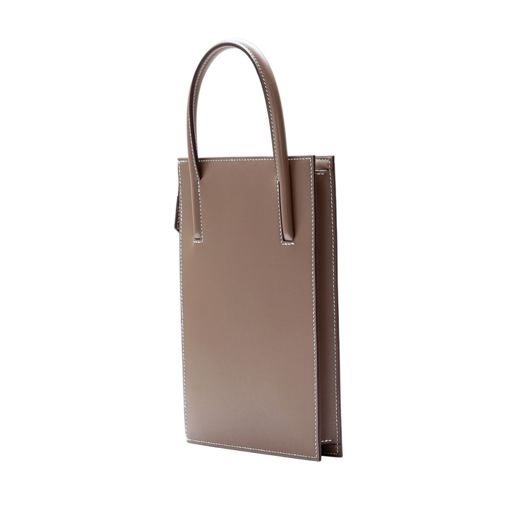 未使用] エルメス カデナ ヴォータデラクト エトゥープ シルバー金具 B