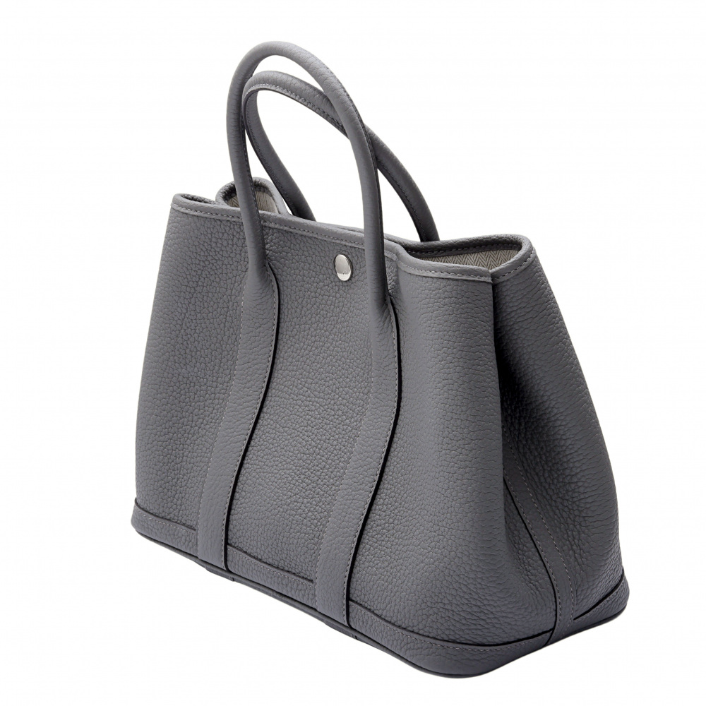 エルメス ガーデンパーティTPM ハンドバッグ グリメイヤー レディース B 2023年 未使用品 HERMES エルメス ガーデンパーティーtpm グリメイヤー オールレザー