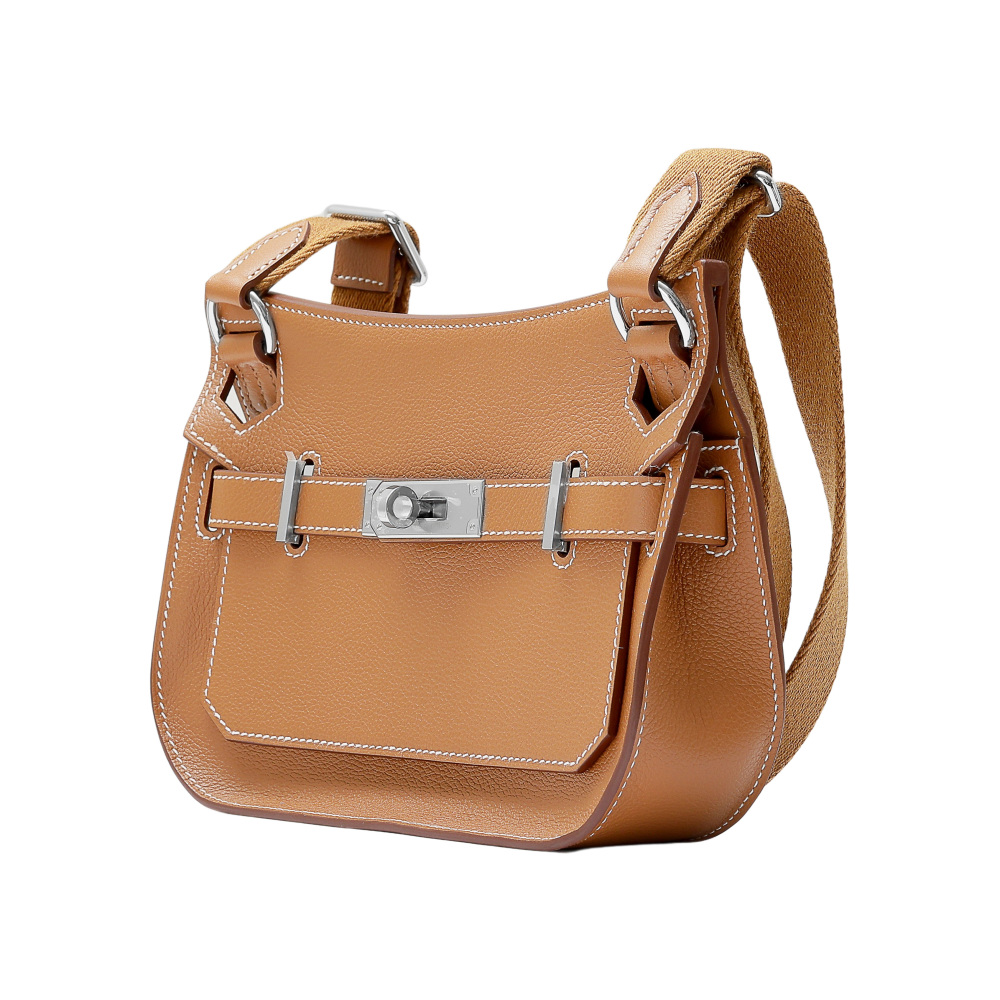 未使用] エルメス ジプシエール ヴォーエバーカラー ゴールド