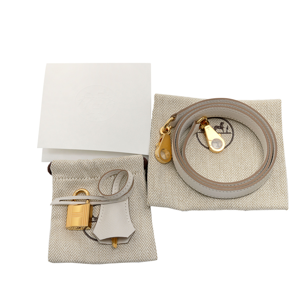 未使用] エルメス ボリード1923 30 エプソン ナタ イエローゴールド  