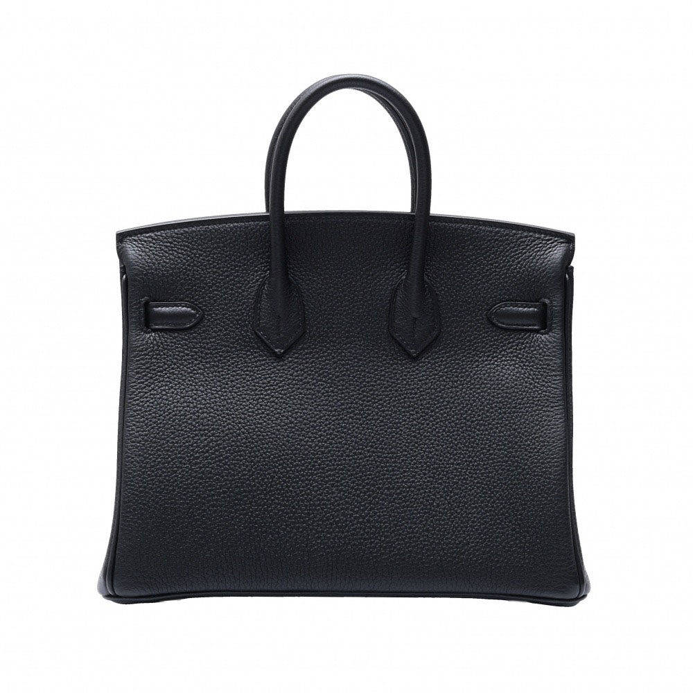 未使用] エルメス バーキン 25 トゴ ブラック ピンクゴールド金具 B