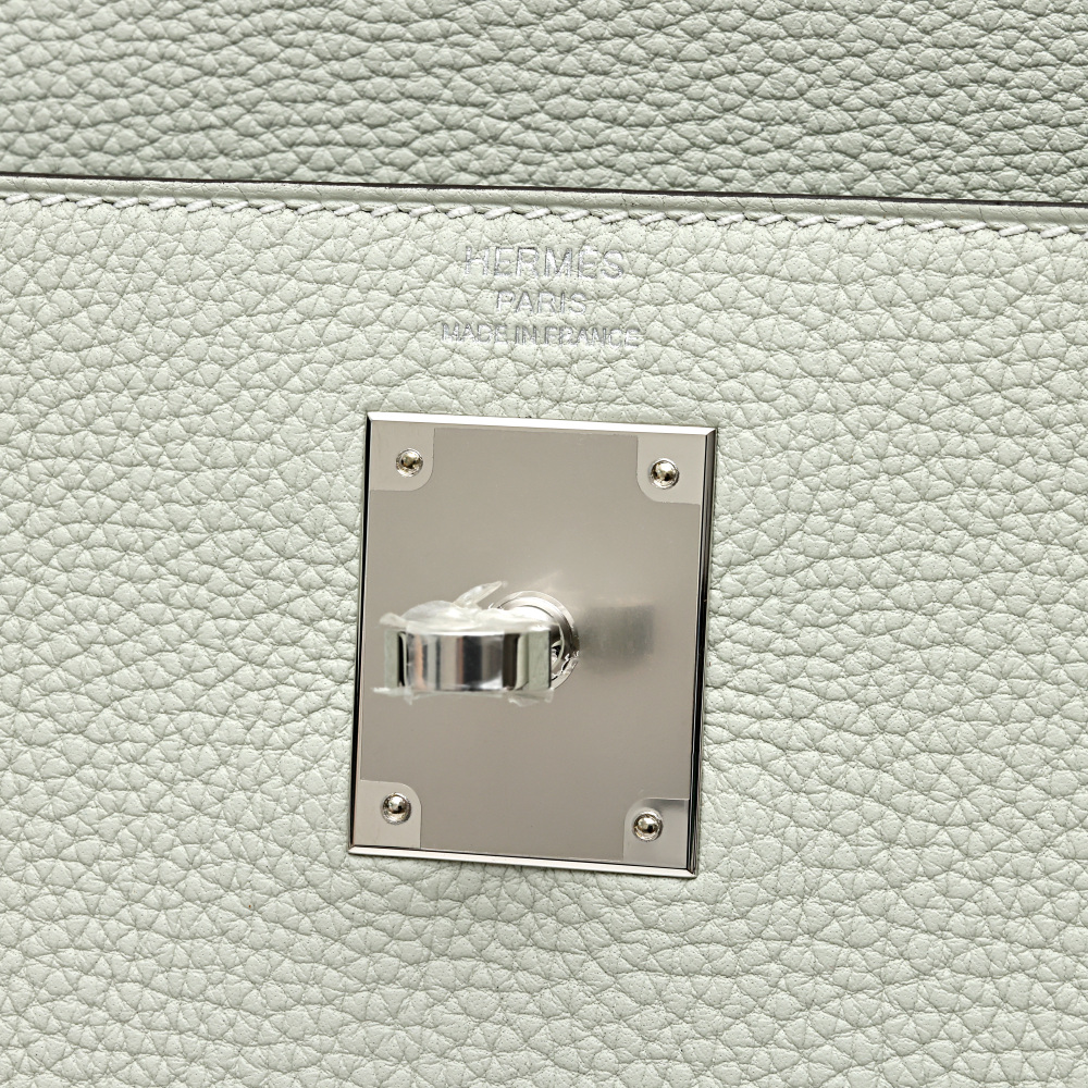 未使用] エルメス ケリー28 トゴ グリネヴェ シルバー金具 W刻印 内