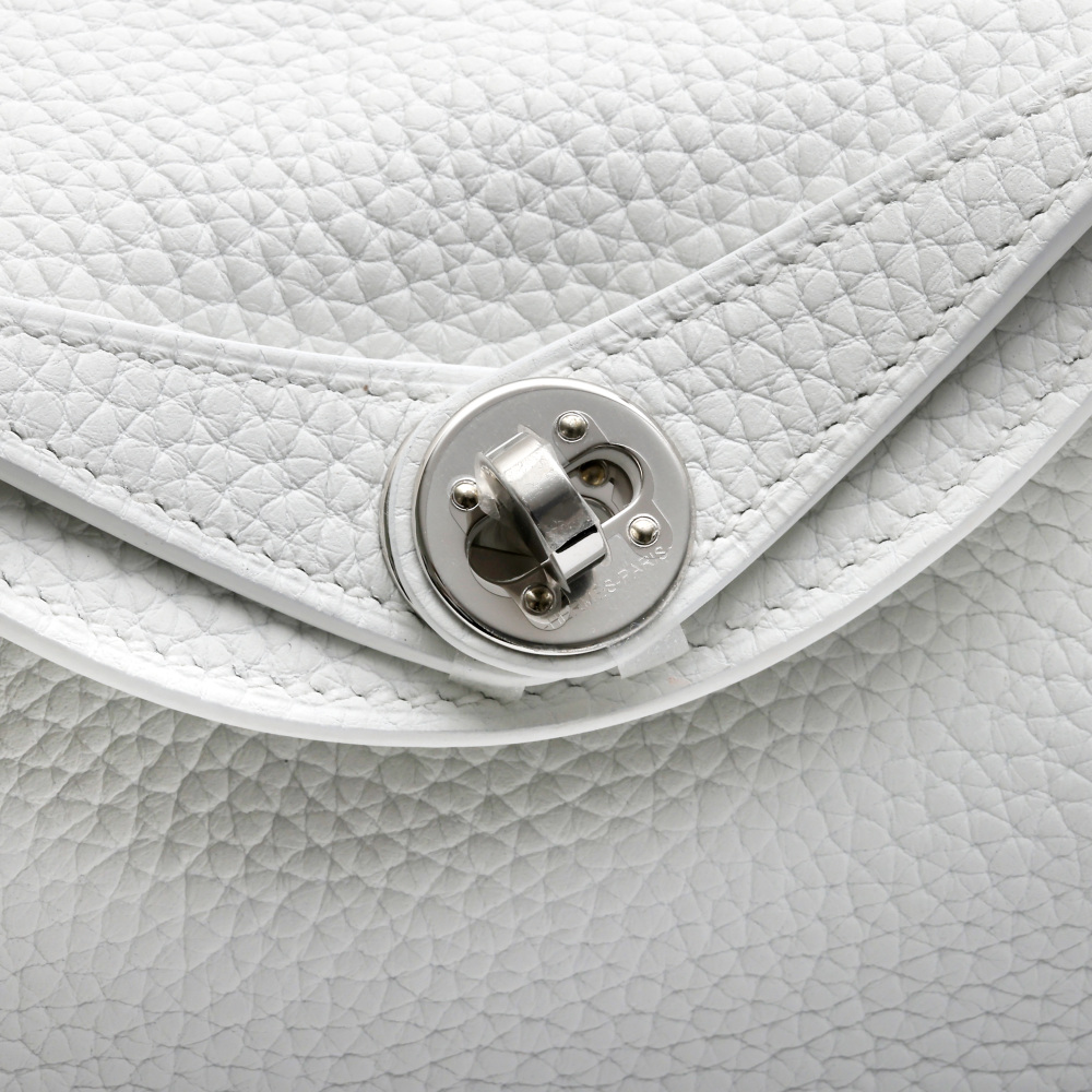 未使用] エルメス リンディ ミニ トリヨンクレマンス ニューホワイト