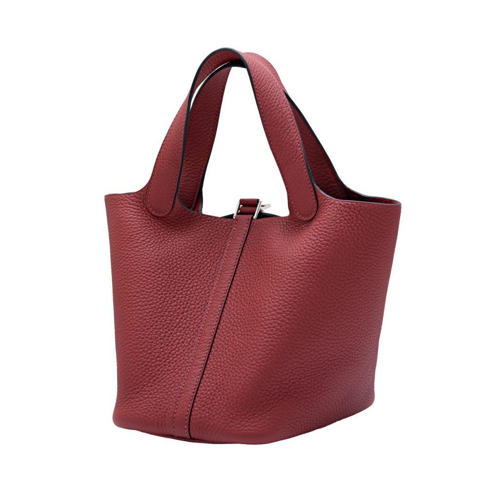 未使用] エルメス ピコタンロックPM トリヨンクレマンス ルージュ