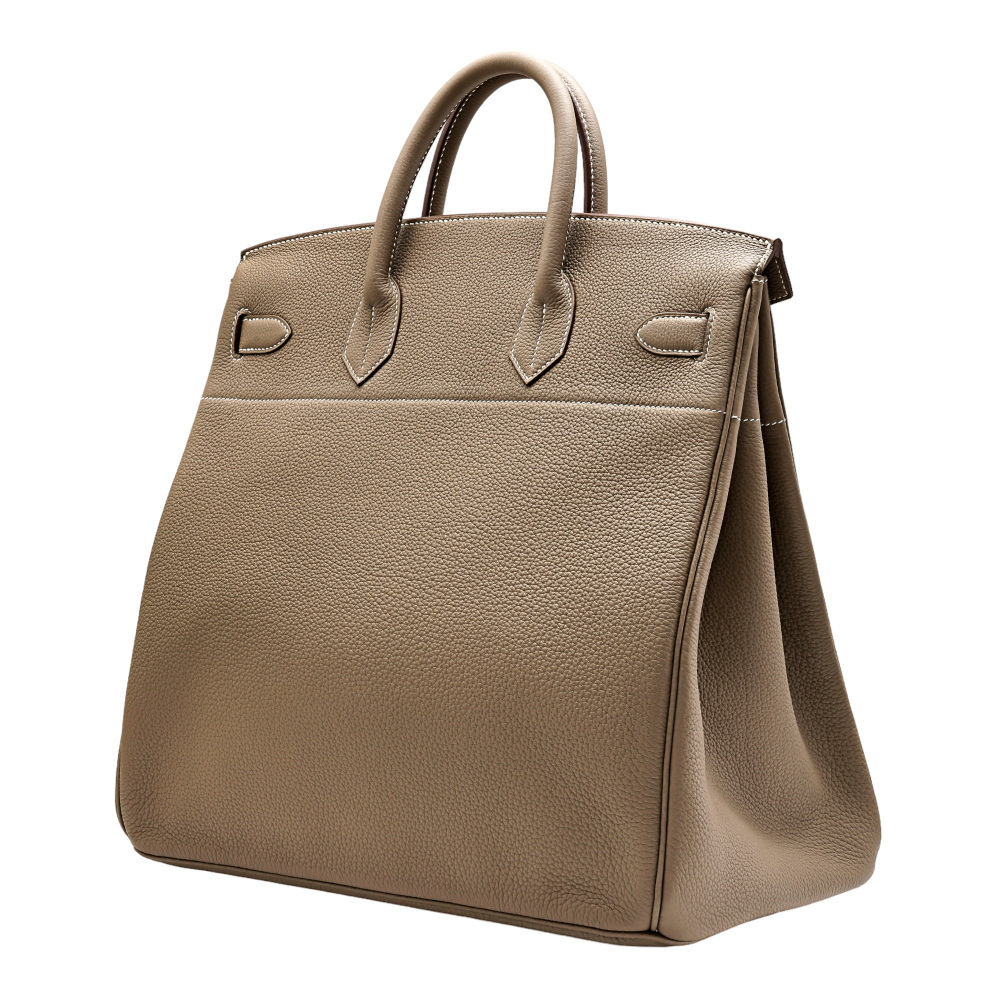 未使用] エルメス オータクロア 40 トゴ エトゥープ シルバー金具 W  