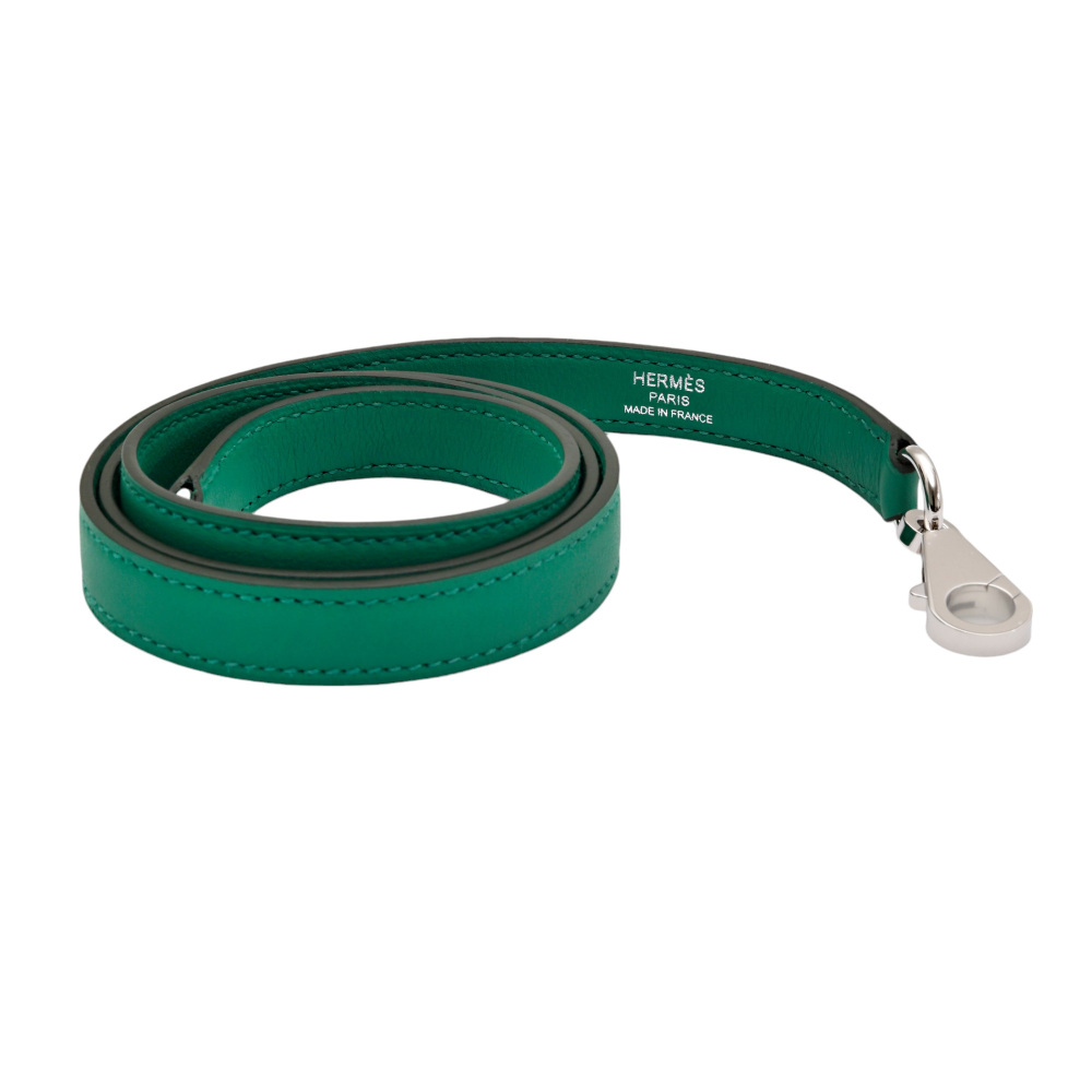 未使用] エルメス ケリー25 スイフト グリーン シルバー金具 W刻印