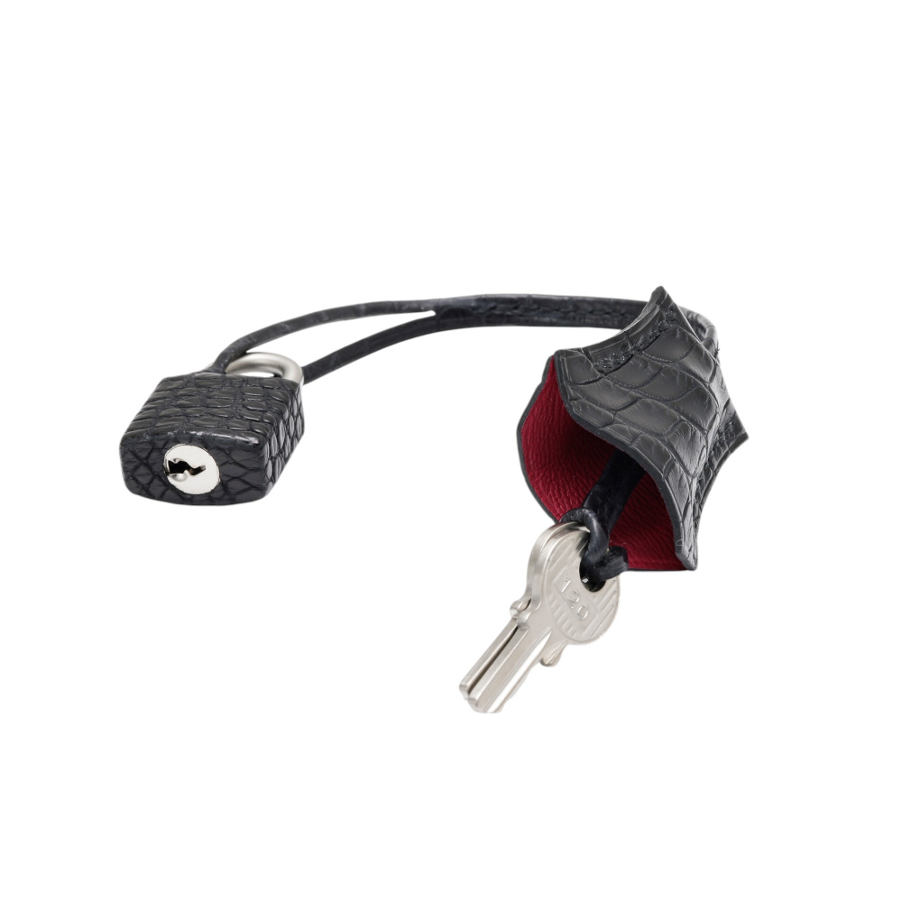 ‼️‼️‼️‼️‼️早い者勝ち‼️‼️‼️‼️‼️エルメス　アリゲーター　バンド　P刻印　ブラック HERMES エルメス ショルダーバッグ クリック16 ポーチ