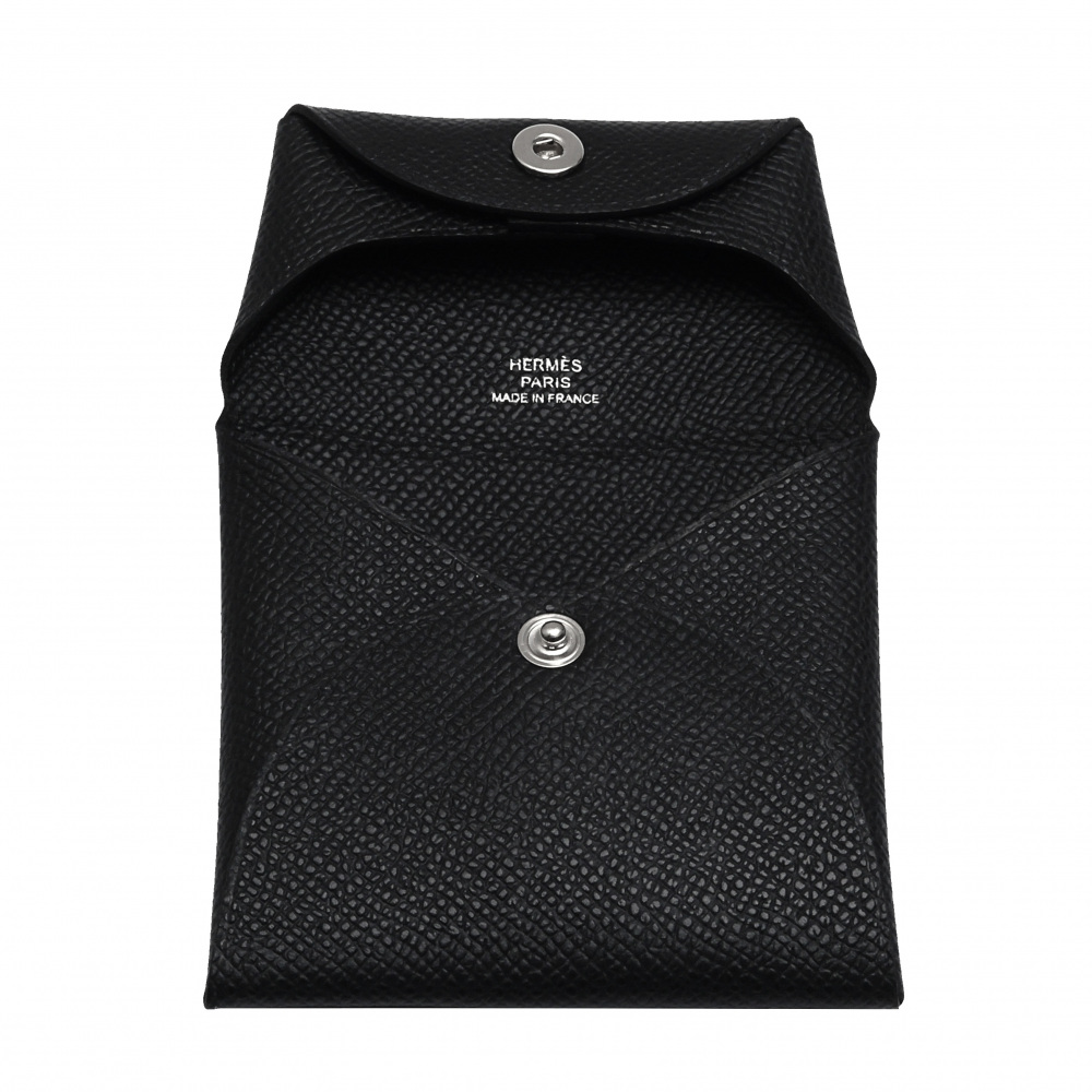 ［新品・未使用品］HERMES バスティア 人気色黒色 エプソン W刻印 エルメス HERMES バスティア U刻印 (2022年製) ブラック シルバー金具