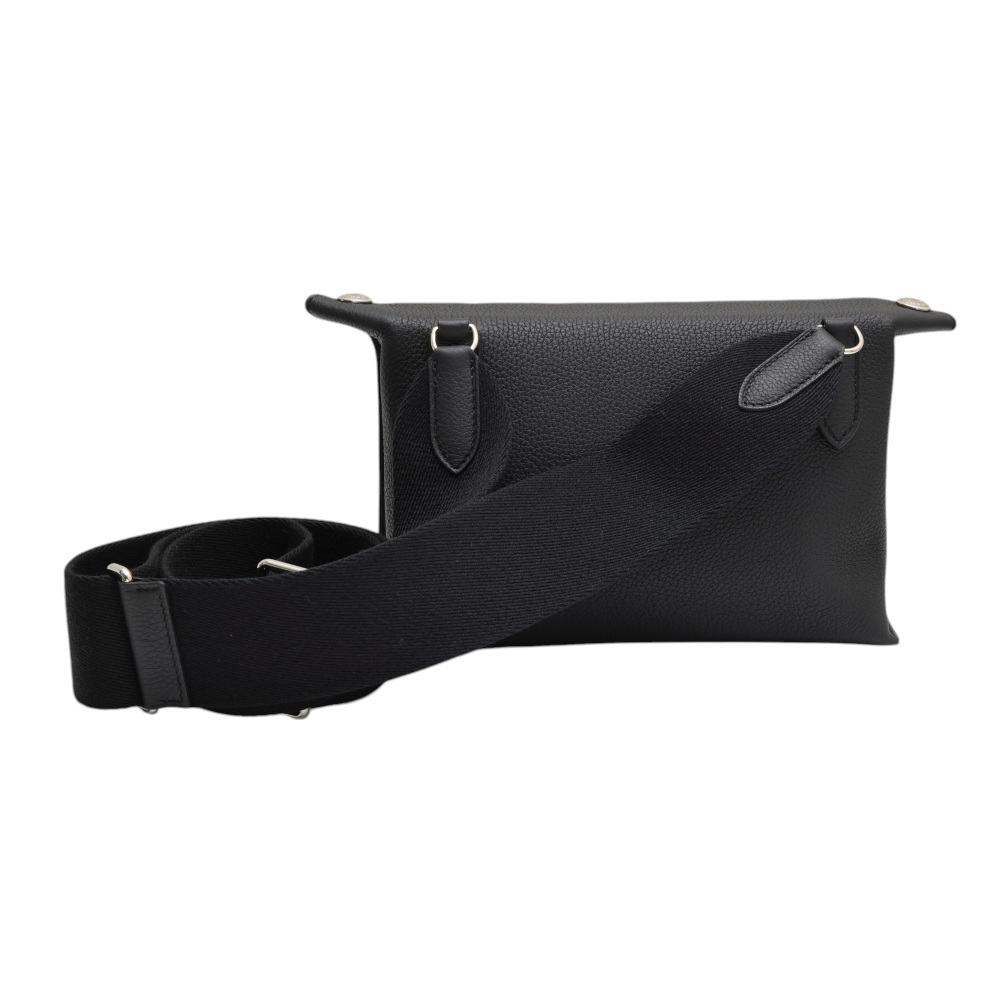 未使用] エルメス ヴィドポッシュ トゴ ブラック シルバー金具 W刻印