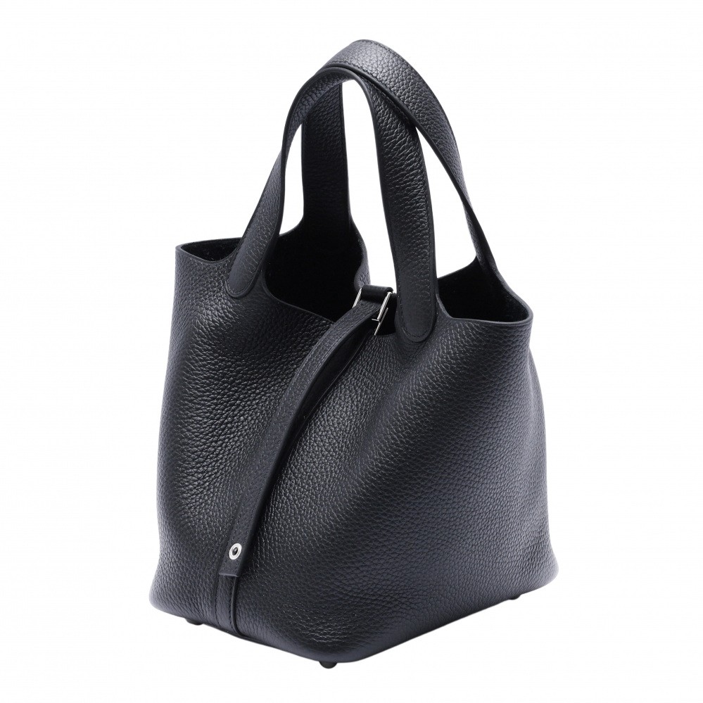 未使用] エルメス ピコタンロックPM トリヨンクレマンス ブラック