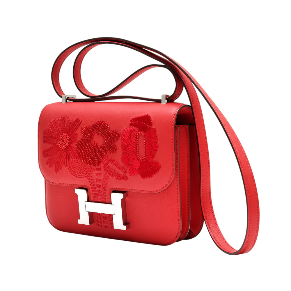 未使用] エルメス コンスタンス ミニ ダンシングフラワー ミロワール