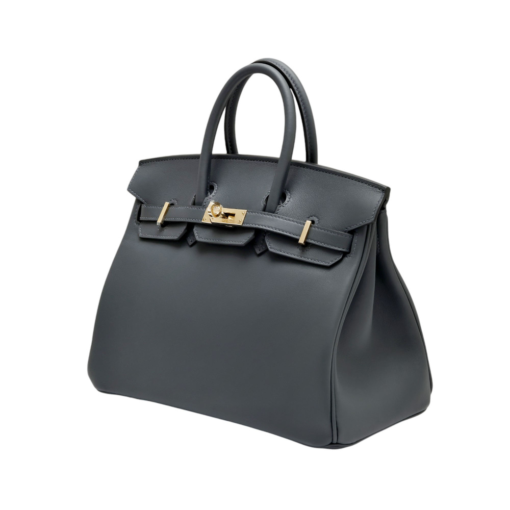 未使用] エルメス バーキン25 スイフト グリミスティ イエローゴールド