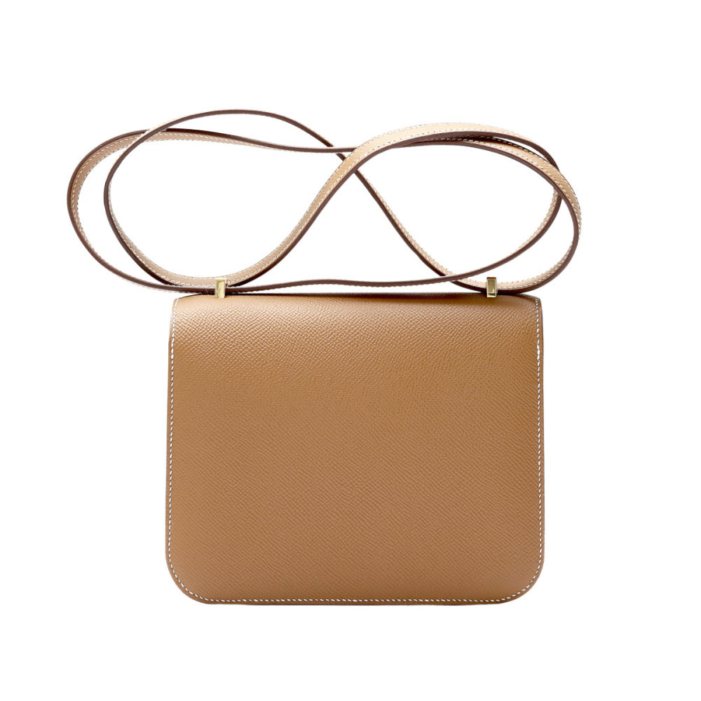 未使用] エルメス コンスタンス ミニ エプソン ゴールド イエロー