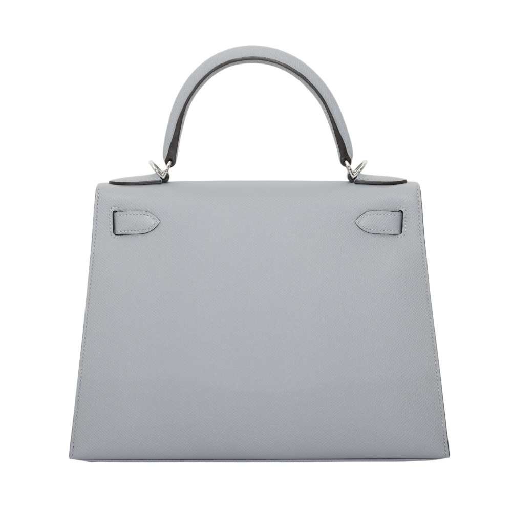 未使用] エルメス ケリー28 ヴォーエプソン グリパンタン シルバー金具